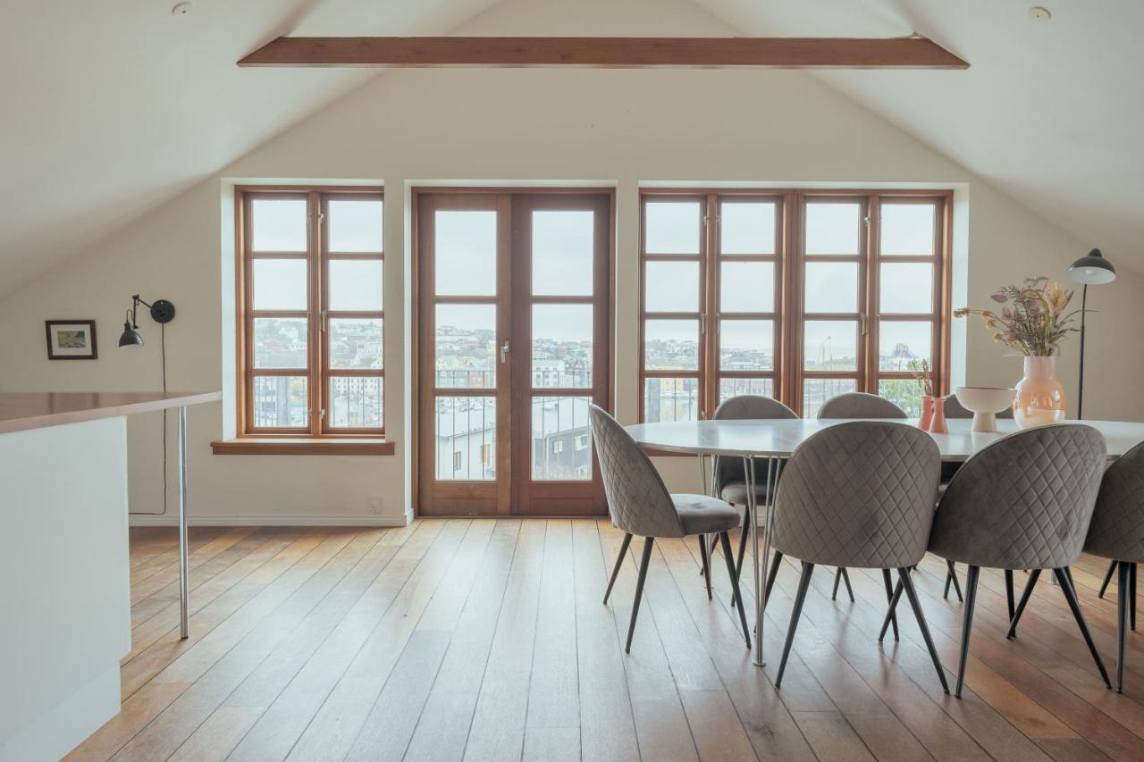 Penthouse / 4 Bedroom / Downtown / Harbour View Torshavn Ngoại thất bức ảnh